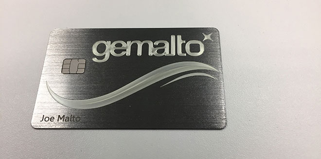 metal card